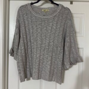 New Camille & Co grey sweater. Various sizes. It is oversized just a little.